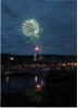 Fireworks over Tarbert Castle